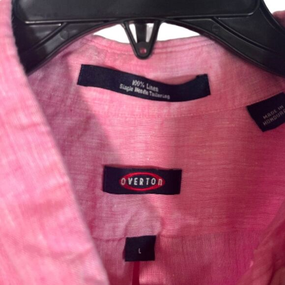 Overton 100% linen button down - Picture 4 of 8